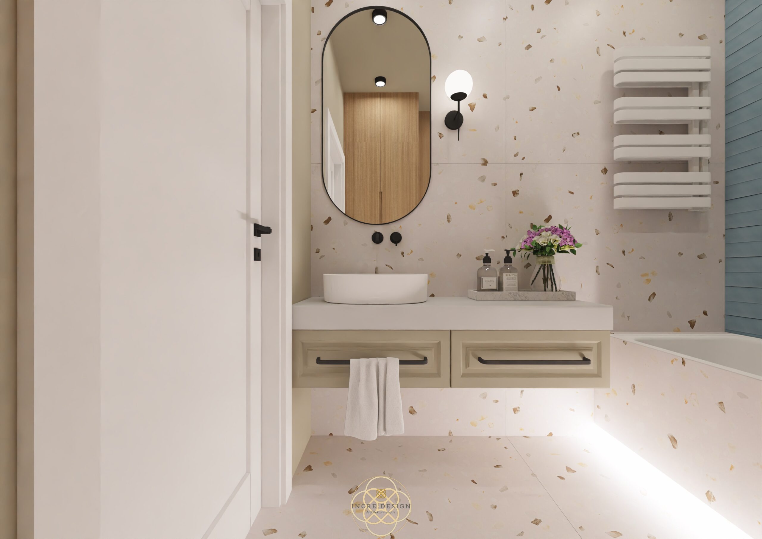 łazienka z lastryko